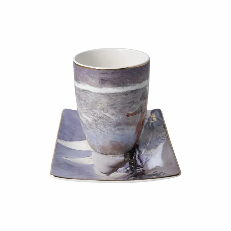 Goebel Künstlertasse Joaquin Sorolla - Schwestern am Strand, Tasse mit Untere, Artis Orbis, Fine Bone China, Bunt, 350 ml, 67018041